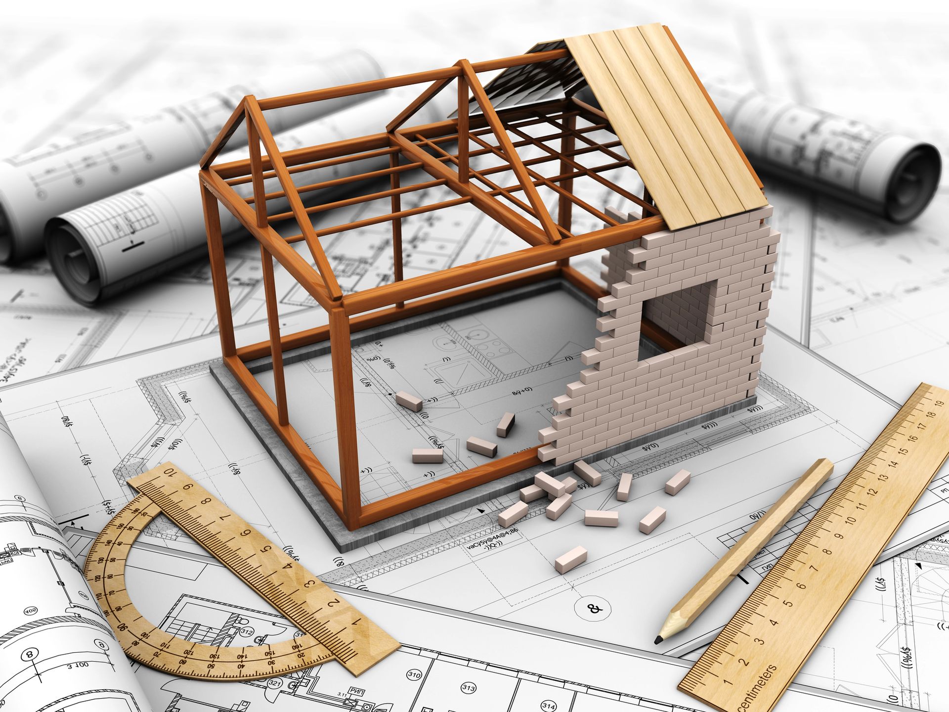 Inbuilt house model